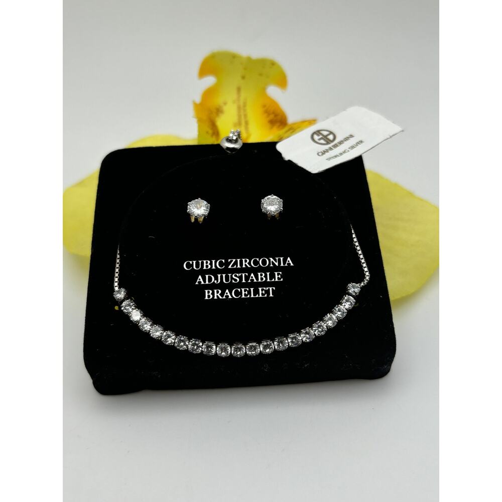 Gianini‎ Bernini Tenis Set Earings and Bracelet